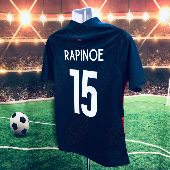 🚨 2020 USA Megan Rapinoe #15 Men’s Soccer Jersey - Picture 5 of 8